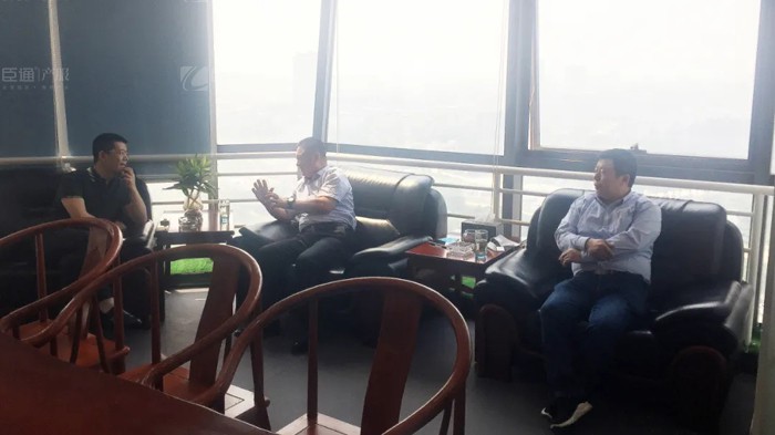 中國水谷總裁戈頓博士一行到訪臣通 中國水谷總裁戈頓博士一行到訪臣通